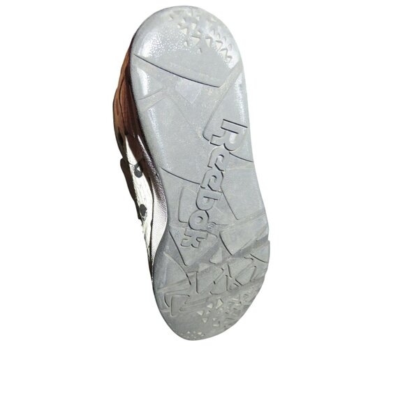 REEBOK X Melody Eshani Make Love Blacktop Pump Wedge Polka Dots Chalk White 10 - Picture 13 of 14